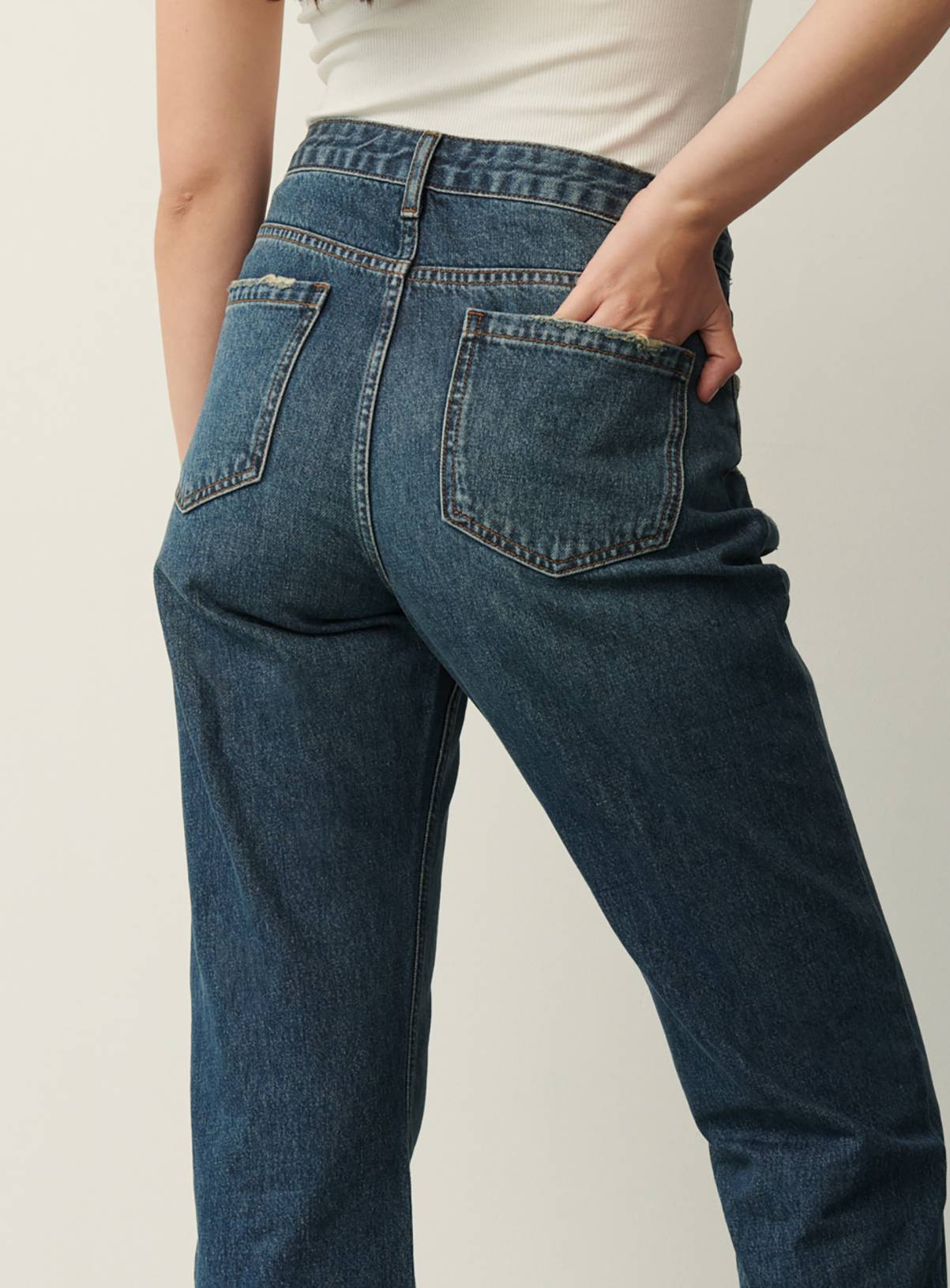 FINERY Hazel Mom Jean 36 - Image 4